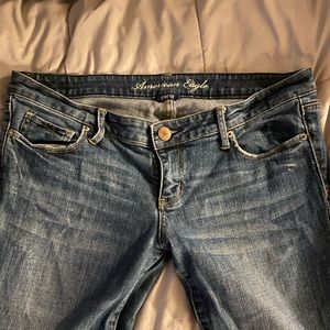American Eagle low rise skinny jeans